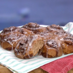 Phil Vickery cinnamon buns with salted butter and sultanas recipe on This Morning