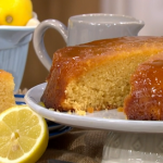 Juliet Sear easy syrup sponge recipe on This Morning