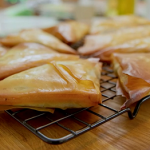 Tom Kerridge baked filo samosas with turkey, spinach and lentils recipe on Lose Weight and Get Fit