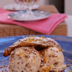Phil’s Food Factory brown bread ice cream with hot cross buns recipe on This Morning
