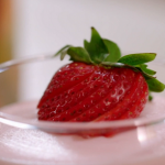 Lisa Faulkner jelly mousse recipe on John and Lisa’s Weekend Kitchen