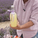Phil Vickery lavender lemon cordial with  citric acid recipe on This Morning