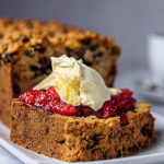 Simon Rimmer Granny’s Cake with Raspberries and Clotted Cream recipe on Sunday Brunch