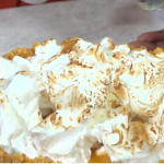 Nadiya’s orange and lemongrass meringue pie recipe on This Morning