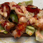 Paul Ainsworth king prawn and crab cocktail on toast recipe on Sunday Brunch