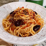Angela Hartnett spicy spaghetti puttanesca recipe on This Morning