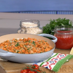 Gino D’Acampo mamma’s chicken risotto with tomato sauce recipe on This Morning