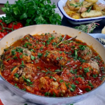 Angela Hartnett midweek meatballs with potatoes and bread soaked in milk recipe on This Morning