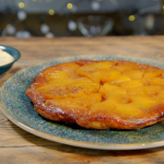 Alex Hollywood pineapple and cinnamon tarte tatin recipe on Ainsley’s Food We Love