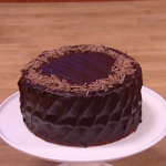John Whaite chocolate fudge cake with cream tomato soup recipe on Steph’s Packed Lunch