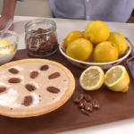 Phil Vickery gypsy tart with evaporated milk, almonds and creme fraiche recipe on This Morning