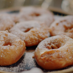 Nigella Lawson appelflappen Dutch dougnut recipe on Nigella’s Cook, Eat, Repeat: Christmas Special
