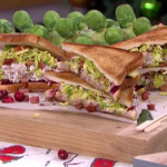 Joseph Denison-Carey ultimate leftover turkey sandwich with Brussels sprout slaw recipe on This Morning