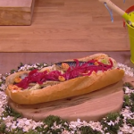 Jack Stein grilled mackerel baguette recipe on Steph’s Packed Lunch