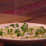 Jack Stein spring risotto recipe on Steph’s Packed Lunch