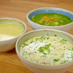 Maman Blanc vegetable soup three ways recipe on Simply Raymond Blanc