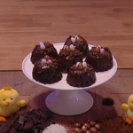 John Whaite chocolate Easter nest cakes recipe on Steph’s Packed Lunch