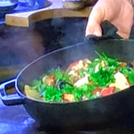 James Martin fish stew with salmon and sherry vinegar recipe on James Martin’s Saturday Morning