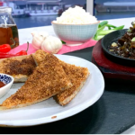 Gok Wan sesame prawn toast with beef in OK sauce recipe on This Morning