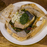 James Martin sea bass en papillote with flavours recipe on James Martin’s Saturday Morning