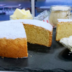 Joseph Denison Carey brown butter and almond cake recipe on This Morning