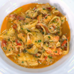James Martin brandy infused lobster pasta recipe on This Morning
