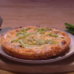 John Whaite hash brown and sausage frittata recipe on Steph’s Packed Lunch