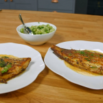 Broad beans with Parmesan and pan-fried sole recipe on Simply Raymond Blanc