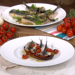 James Martin grilled sardines and mackerel on toast special recipe on This Morning