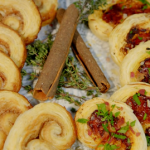 Ainsley Harriott sweet and savoury palmiers recipe on Ainsley’s Food We Love