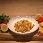 Jack Stein crab linguine recipe on Steph’s Packed Lunch