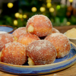 Candice Brown toffee apple doughnuts recipe on Ainsley’s Food We Love