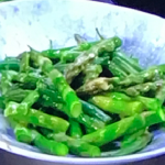 James Martin asparagus and French beans with French dressing recipe on James Martin’s Saturday Morning