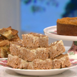 Jon Watts biscuit spread based desserts with rice krispies, blondies and a biscoff cake recipe on This Morning