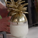 Lisa Faulkner tropical pina colada cocktail recipe on John and Lisa’s Weekend Kitchen