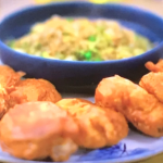 Gok Wan Crispy Korean fried chicken with pineapple fried rice recipe on Gok Wan’s Easy Asian