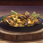John Whaite steak and cheese nachos recipe on Steph’s Packed Lunch