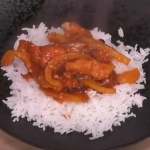 John Whaite sweet and sour chicken stir fry recipe on Steph’s Packed Lunch