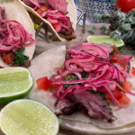 Joseph Denison Carey tacos with steak and pickled onions recipe on This Morning