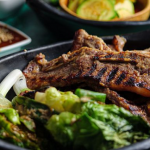 Jeremy Pang Korean BBQ beef ribs with chilli dressing recipe on Sunday Brunch