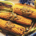 Bonnie Chung sweetcorn with miso chive butter recipe on Sunday Brunch