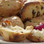 Briony May Williams easy scones with raisins and chocolate chips recipe on Lorraine