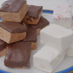 Jade Boswell raspberry marshmallows on Ainsley’s Good Mood Food