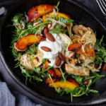 Simon Rimmer Poached Chicken With Peaches And Herbs recipe on Sunday Brunch
