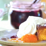 Michel Roux Jr. fruit compote with pain perdu recipe on Michel Roux’s French Country Cooking