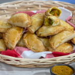 Gok’s curried Asian pasty with onion salt and potatoes recipe on This Morning
