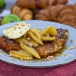 Gordon Ramsay posh pudding with croissants and caramelized apples recipe on This Morning