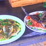 James Martin sardines with gazpacho sauce and panzanella salad recipe on James Martin’s Saturday Morning