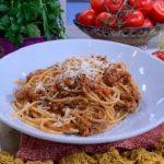 Joseph Denison Carey spaghetti bolognese recipe on This Morning