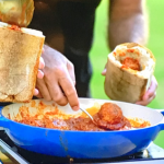 Gino D’Acampo Maradona meatballs panini (bread rolls) recipe on Gino’s Italian Family Adventure